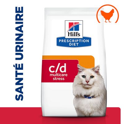 Croquettes chat adulte non stérilisé urinaire poulet multicare stress