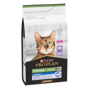 Croquettes chat senior stérilisé dinde longevis