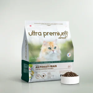 Croquettes chat adulte stérilisé poulet
