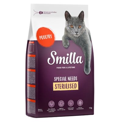 Croquettes chat adulte stérilisé volaille