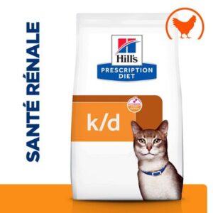 Croquettes chat adulte non stérilisé rénal poulet