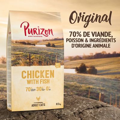 Croquettes chat adulte stérilisé poulet