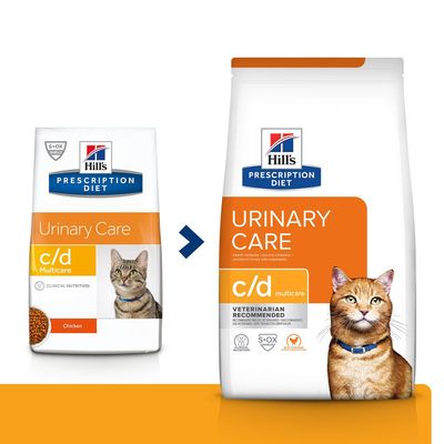 Croquettes chat adulte non stérilisé urinaire poulet multicare