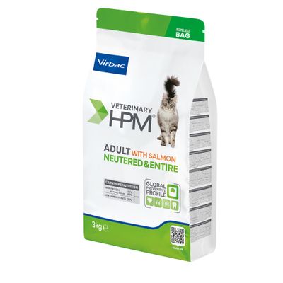 Croquettes chat adulte stérilisé saumon hpm