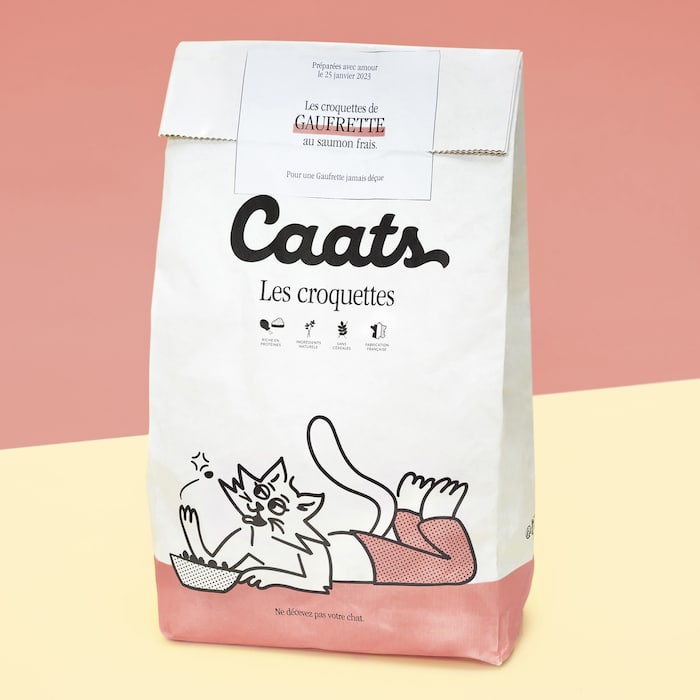 Croquettes chat adulte stérilisé saumon