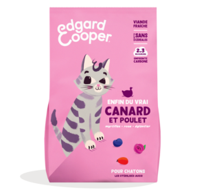 Croquettes chaton stérilisé canard