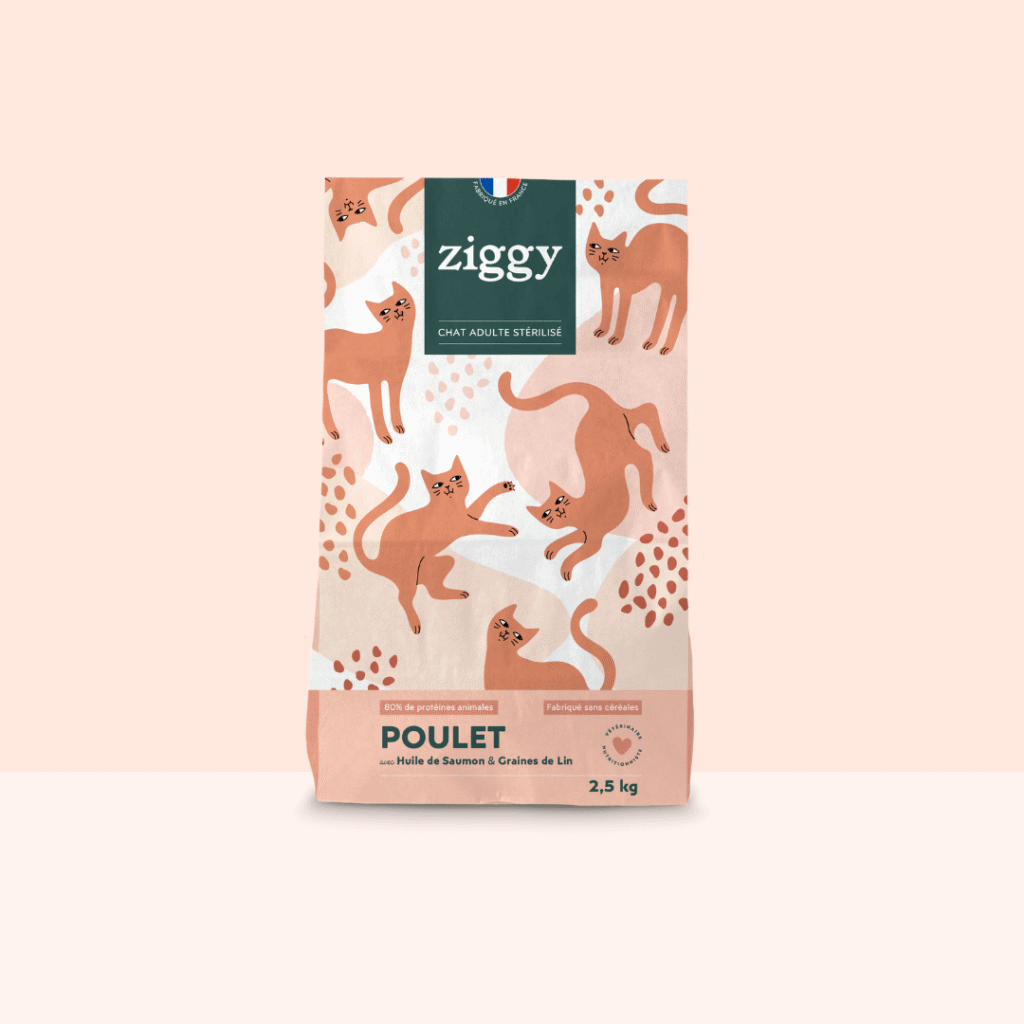 Croquettes chat adulte stérilisé poulet