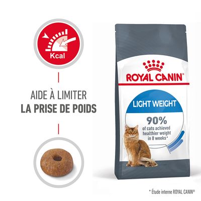 Croquettes chat non stérilisé perte de poids poisson