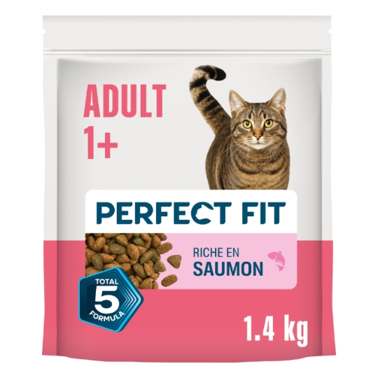 Perfect fit – croquettes pour chat adulte stérilisé saumon