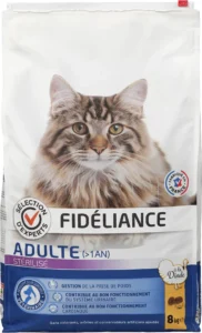 Fidéliance (Leclerc) - Croquettes chat adulte stérilisé à la dinde