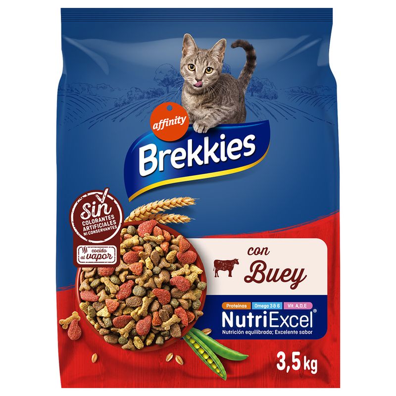 Brekkies bœuf pour chat