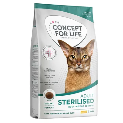 Concept for life sterilised cats poulet