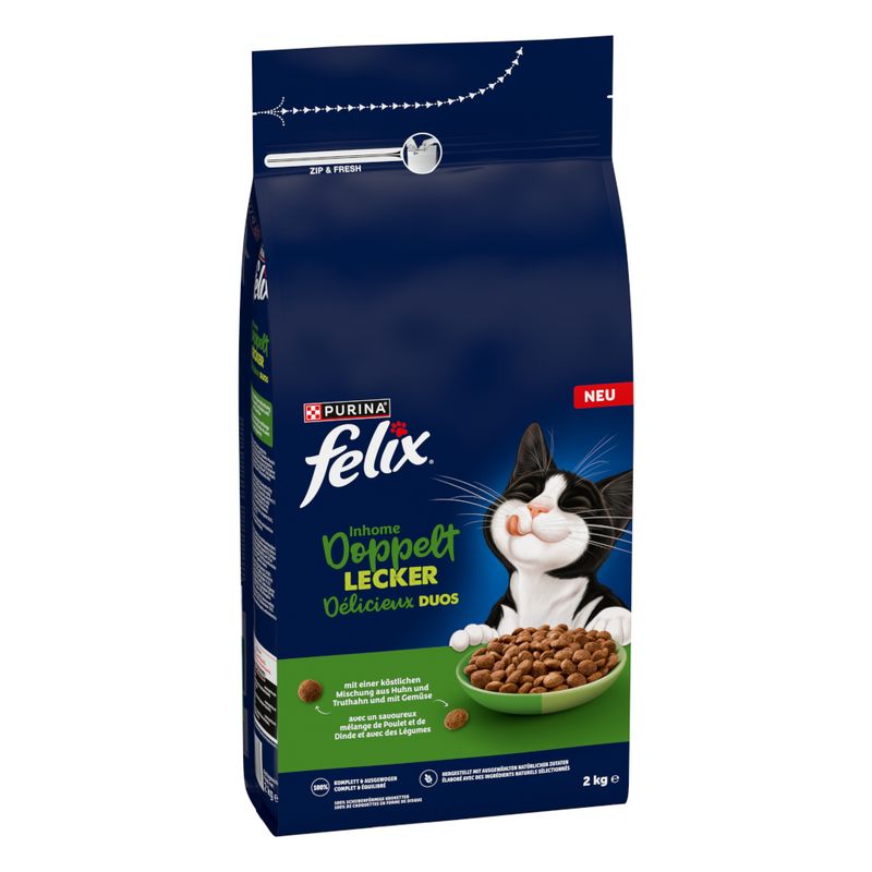 Felix inhome délicieux duos poulet et dinde