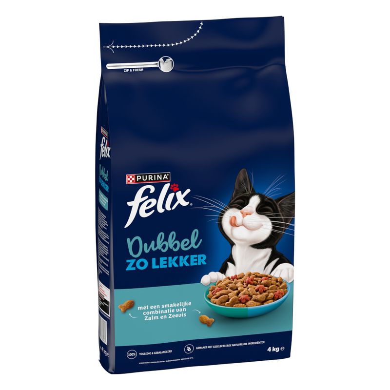 Felix délicieux duos saumon et poisson de mer