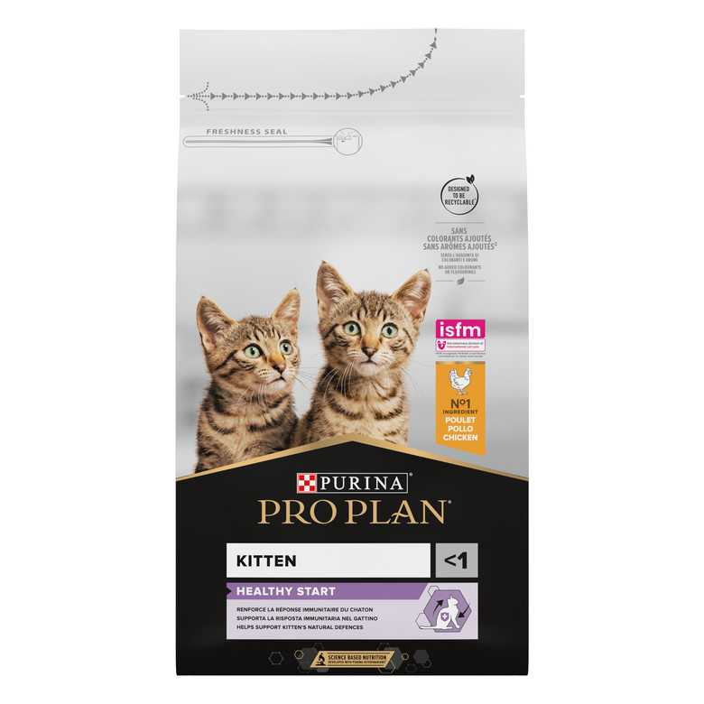 Croquettes junior au poulet pour chaton