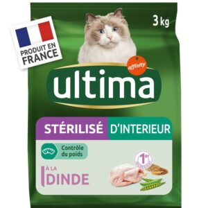 Ultima – croquettes chat stérilisé d’intérieur