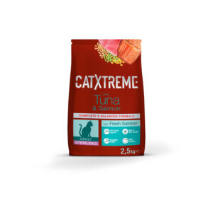 Catxtreme croquettes thon saumon pour chat adulte stérilisé