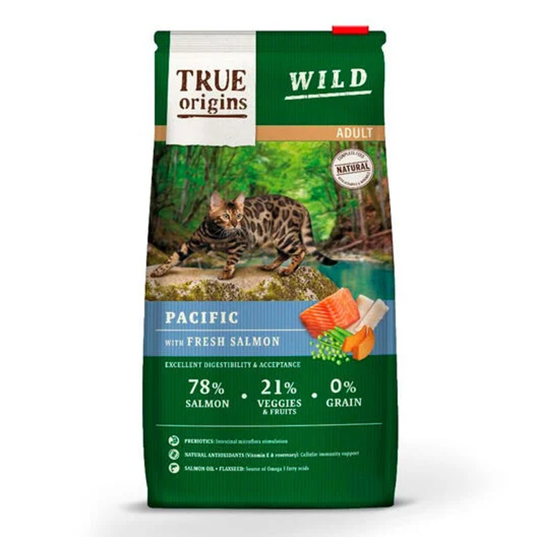 True origins wild – croquettes saumon pour chats adultes