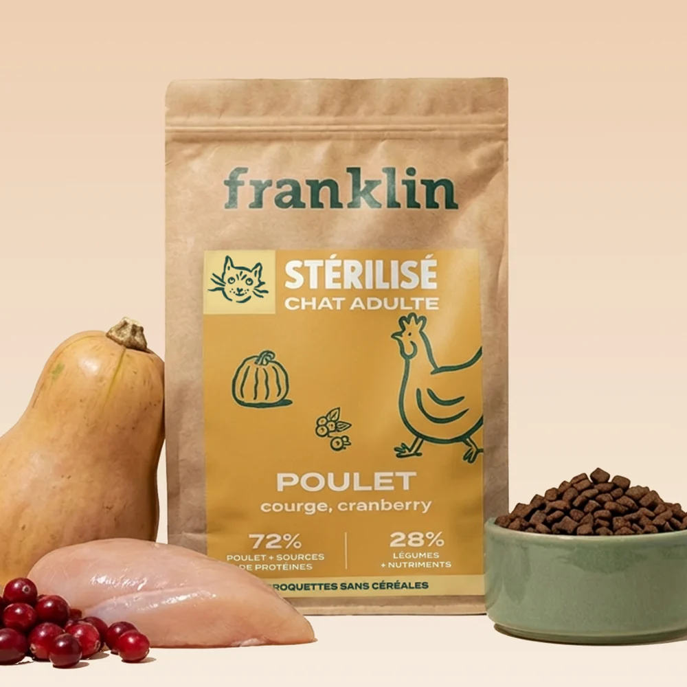 Poulet, courge, cranberry