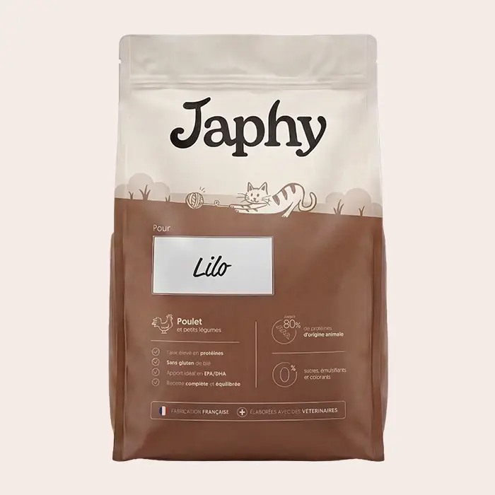 Sac de croquettes Japhy chaton à la volaille