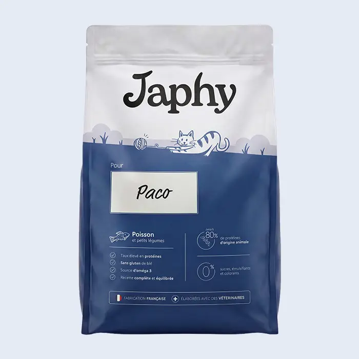 Sac de croquettes Japhy stérilisé au poisson