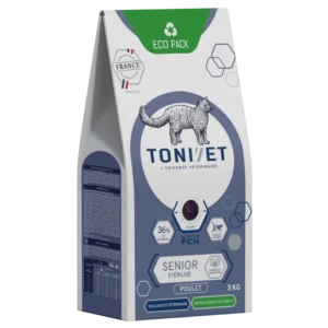 Tonivet senior stérilisé au poulet